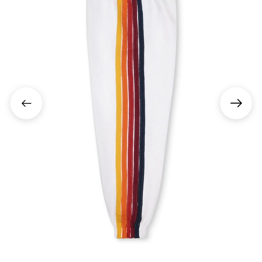 Aviator Nation Kids Joggers with Multicolor Stripes
